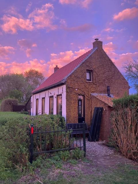 Dijkhuisje Zeeland Waterlandkerkje Екстериор снимка